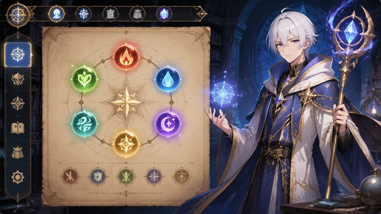 魔法师露娜 剧情互动 场景图 2