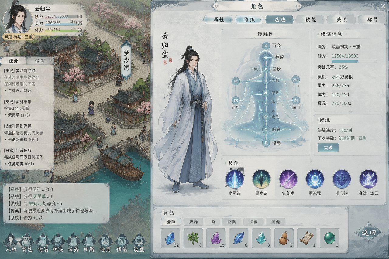谪仙索欢录 资源内容 专题图